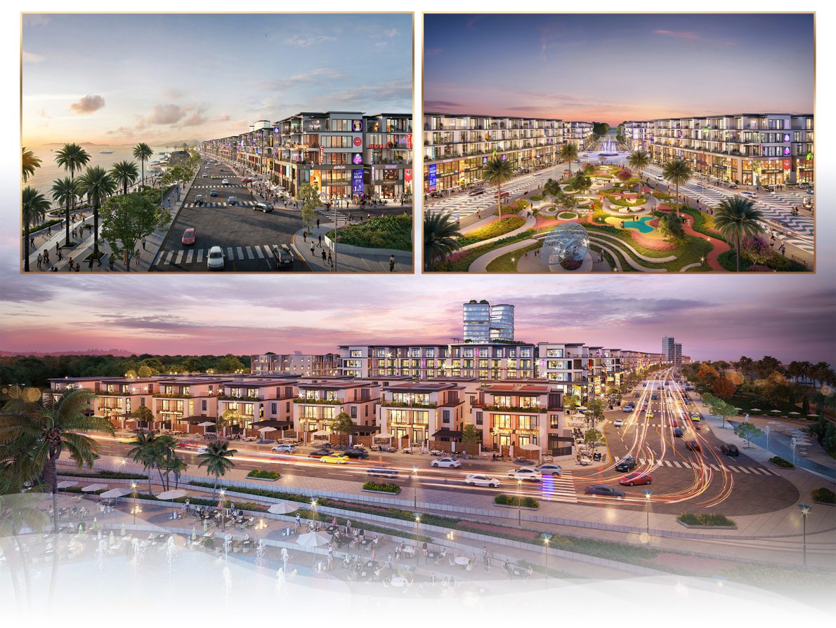 Phối cảnh khu đô thị DeLagi Bình Thuận 