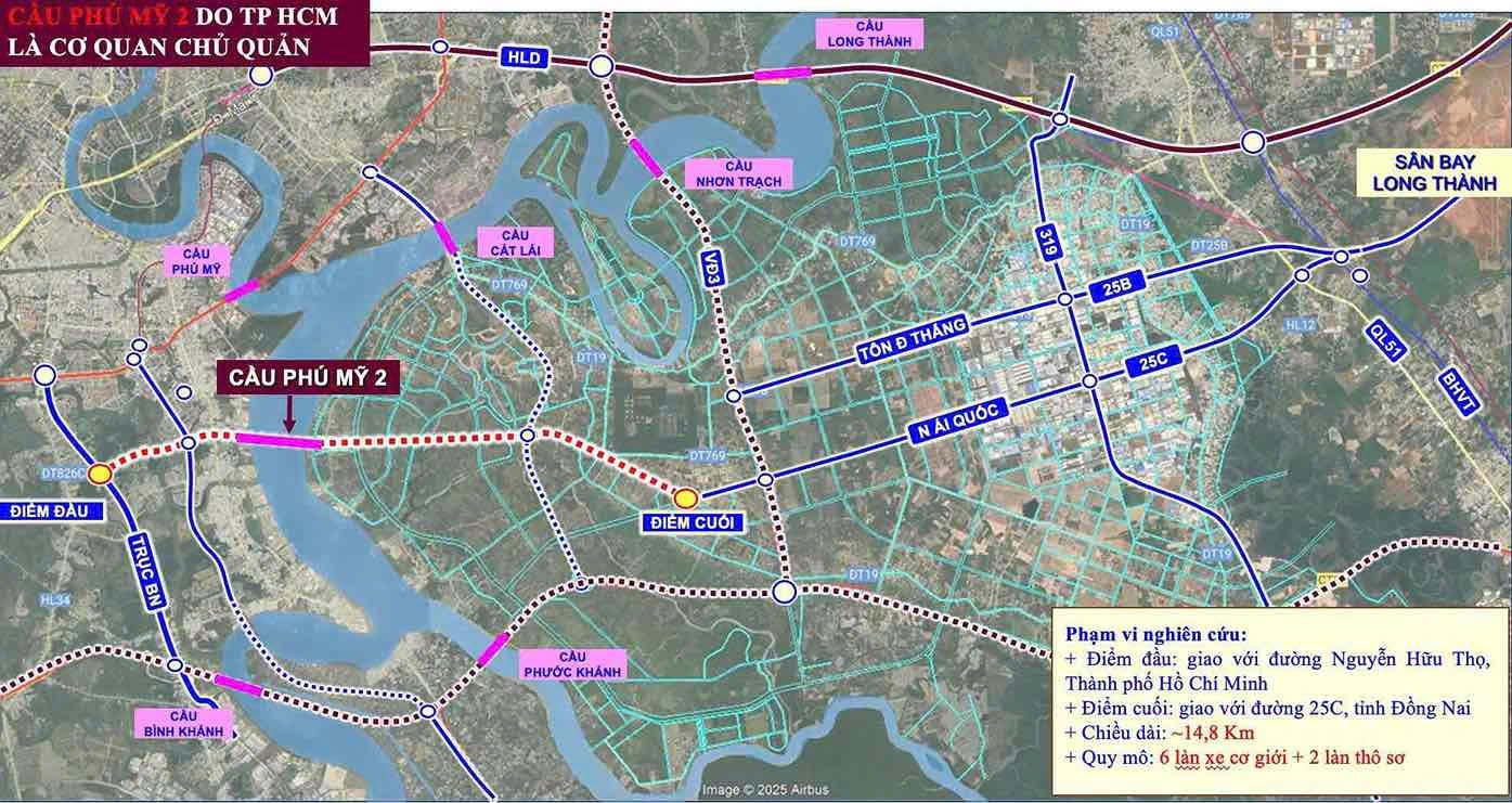 Cầu phú mỹ 2 - Hạ tầng nam sài gòn