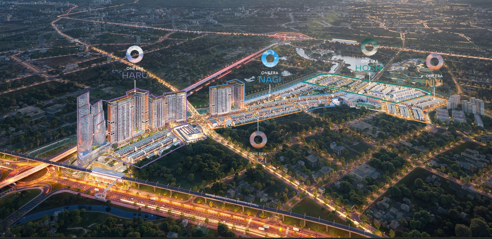 Phối cảnh mặt bằng dự án One Era